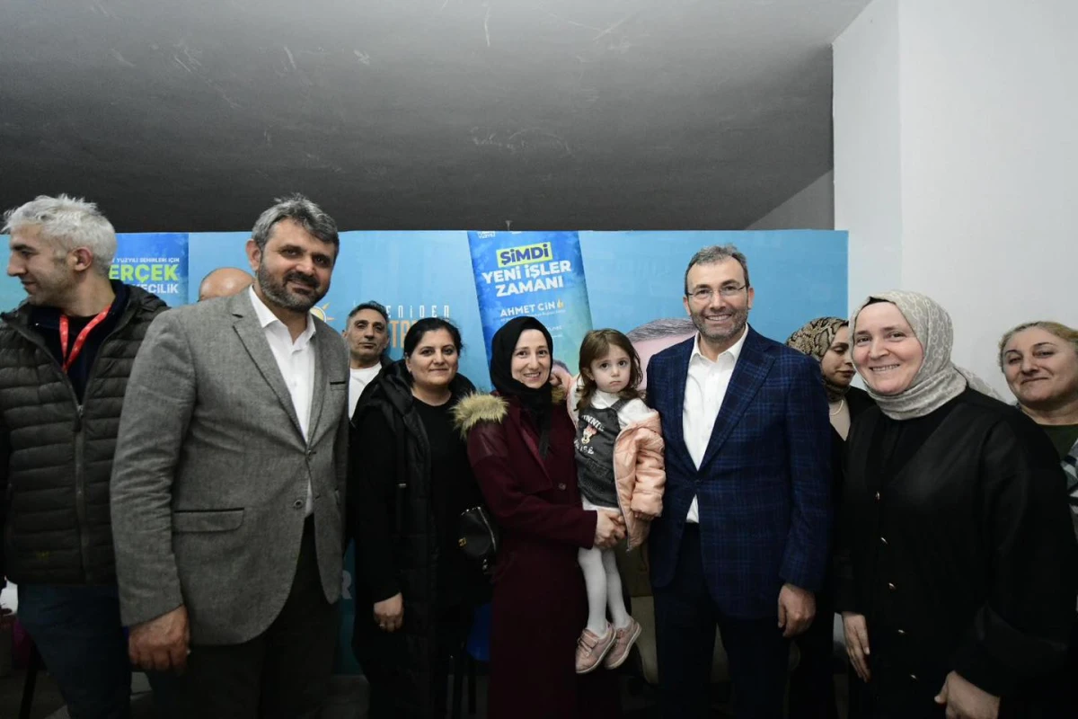 Mahalle teşkilatlarımızla beraber olmaya devam ediyoruz