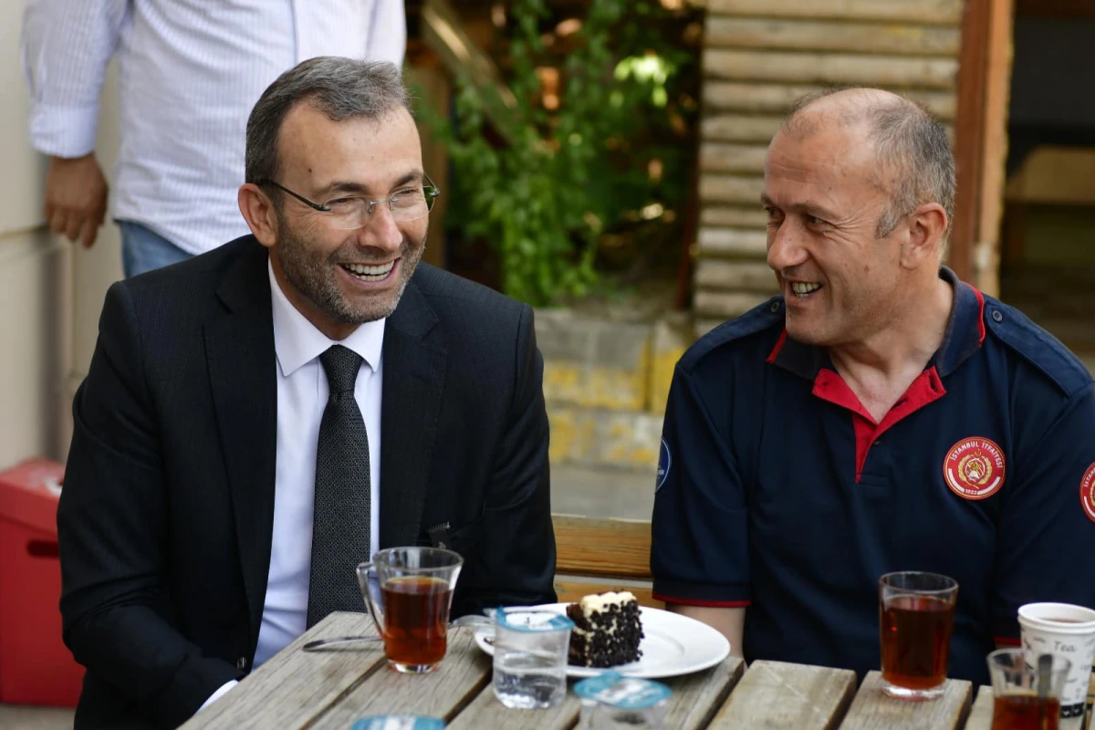 Pendik'imizin güvenliği için gece gündüz demeden çalışan kahraman itfaiye erlerimizle bir araya geldik