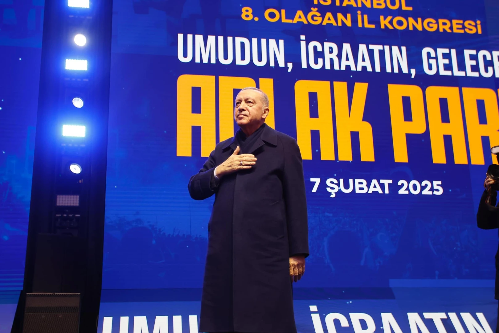 AK Parti İstanbul İl Kongremize katıldık