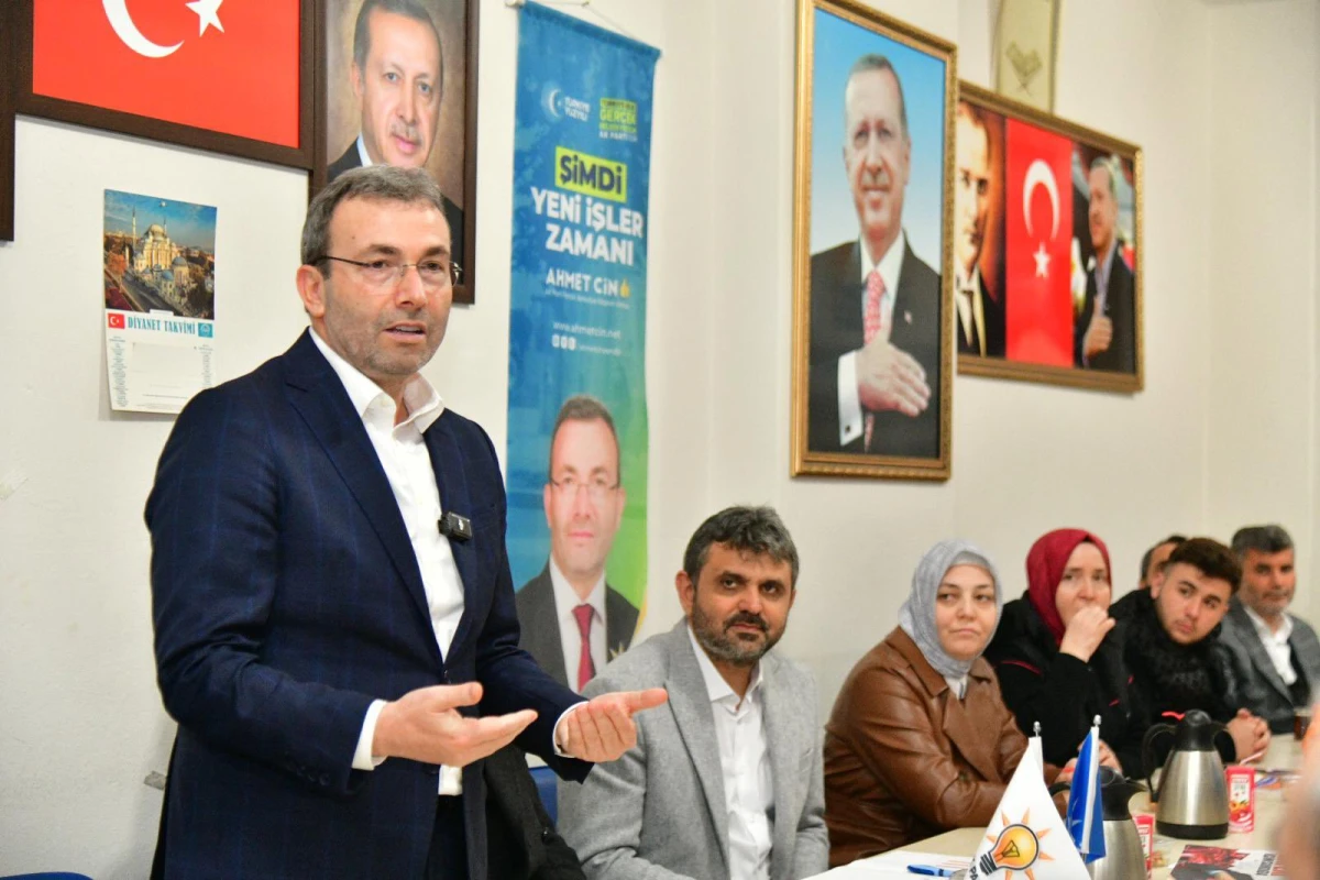 AK Parti Güzelyalı Mahalle Teşkilatını ziyaret ettik