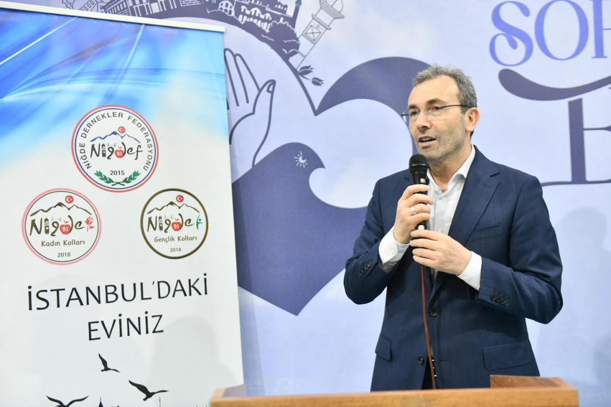 Niğdeli komşularımızla iftar sofrasında buluştuk