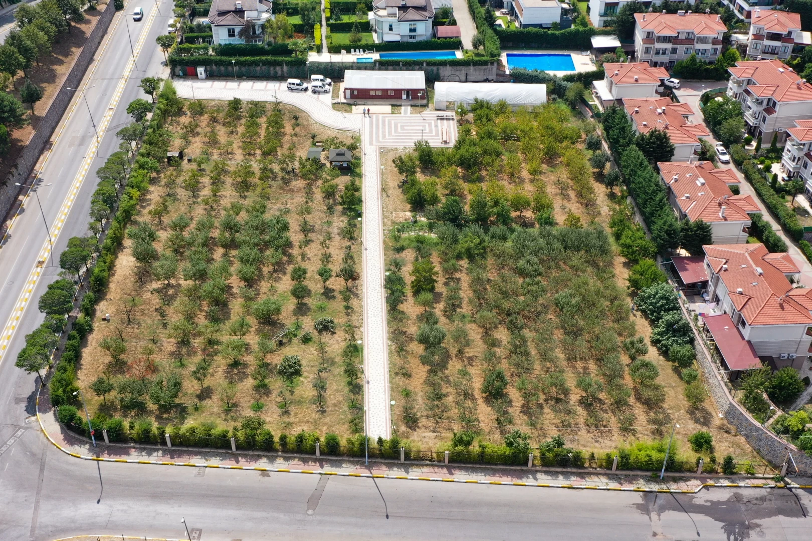 Çamlık Meyve Bahçesi Çevre Düzenlemesi