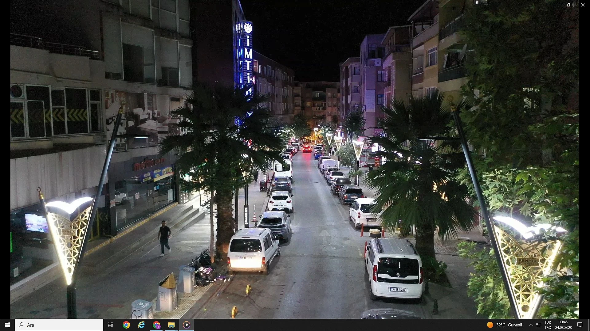 Deniz Caddesi Dekoratif Aydınlatma