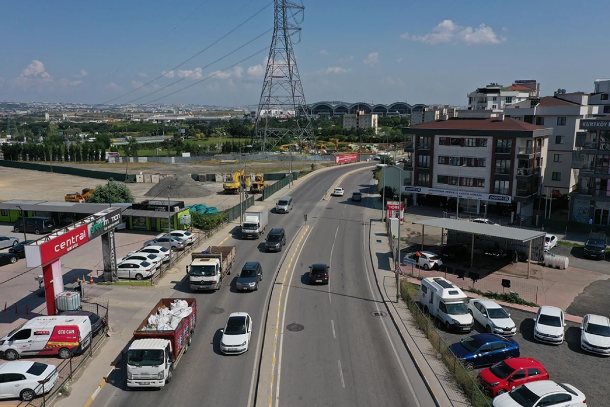 Orhanlı Caddesi Trafik Sirkülasyon Yatırımı