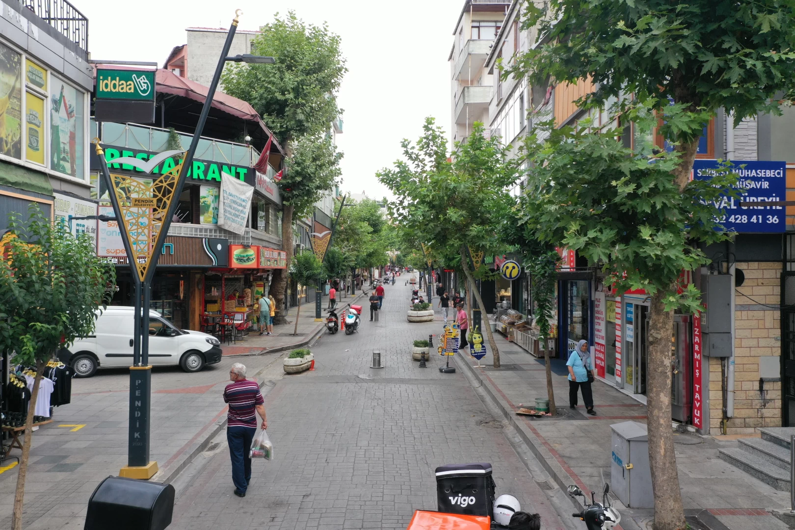 Fevzi Çakmak Caddesi Dekoratif Aydınlatma